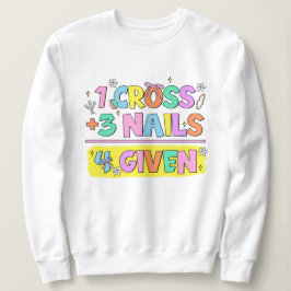 Sudadera Las mujeres de la colorida Pascua Cristiana