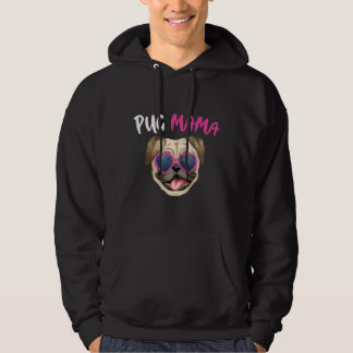 Sudadera Las mujeres de Pug Mama Cute Dog Mom Classic T-Shi