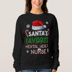 Sudadera Las mujeres de ropa de enfermería de salud mental