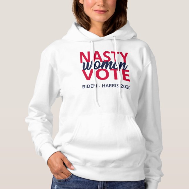 Sudadera Las mujeres desagradables votan II (Anverso)