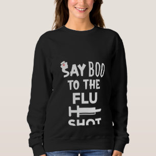 Sudadera Las Mujeres Dicen Boo A Los Fantasmas De Enfermera