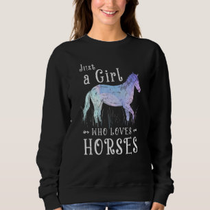 Sudadera Las mujeres ecuestres de los animales son sólo una