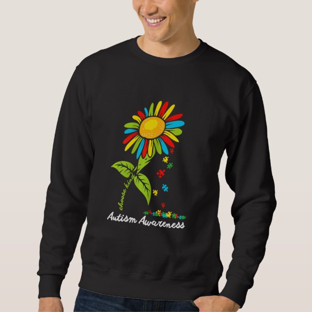 Sudadera Las mujeres eligen un mes de conciencia sobre el a (Anverso)