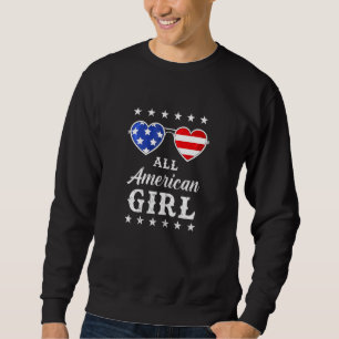 Sudadera Las mujeres Julio 4 Todos Los Chicas Independencia