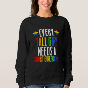 Sudadera Las Mujeres Lgbt Orgullo Gay Cada Chica Tall Neces
