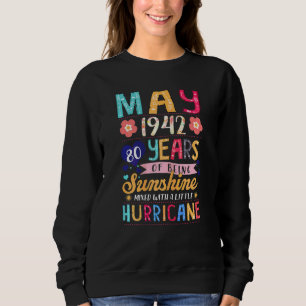 Sudadera Las Mujeres Mayo 1942 80 Años De Ser Floral B Incr