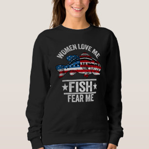 Sudadera Las Mujeres Me Aman Miedo A Mí Hombres Vintage Bas