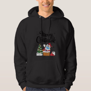 Sudadera Las mujeres merry Christmask Navidades divertidos 