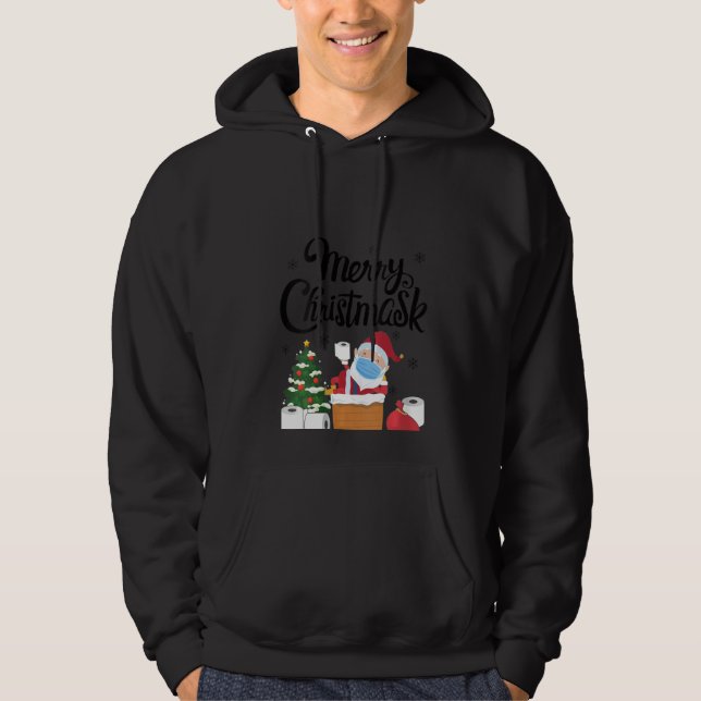 Sudadera Las mujeres merry Christmask Navidades divertidos  (Anverso)