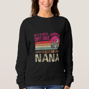 Sudadera Las mujeres mi ciclista sucio favorito me llama Na