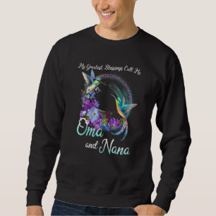 Sudadera Las mujeres mis mayores bendiciones me llaman Oma 
