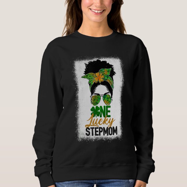 Sudadera Las mujeres negras son una suertuda suertuda y des (Anverso)