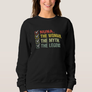 Sudadera Las Mujeres Nuna La Mujer El Mito La Leyenda Vinta