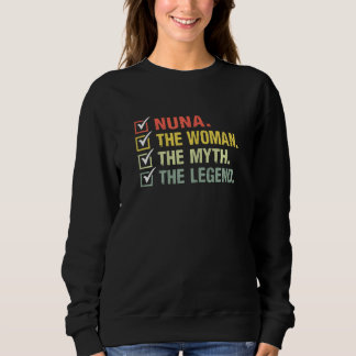 Sudadera Las Mujeres Nuna La Mujer El Mito La Leyenda Vinta