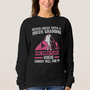 Sudadera Las Mujeres Nunca Se Muestran Con Una Escalada De
