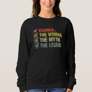 Sudadera Las Mujeres Ouma La Mujer El Mito La Leyenda Vinta