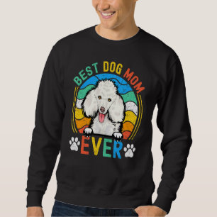 Sudadera Las mujeres pudle mejor madre de perro de la histo