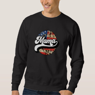 Sudadera Las Mujeres Retro Mamá Y Mini Mamá Y Yo Coincidimo