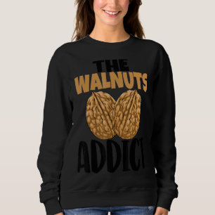 Sudadera Las nueces adictan a las mujeres a alimentarse de