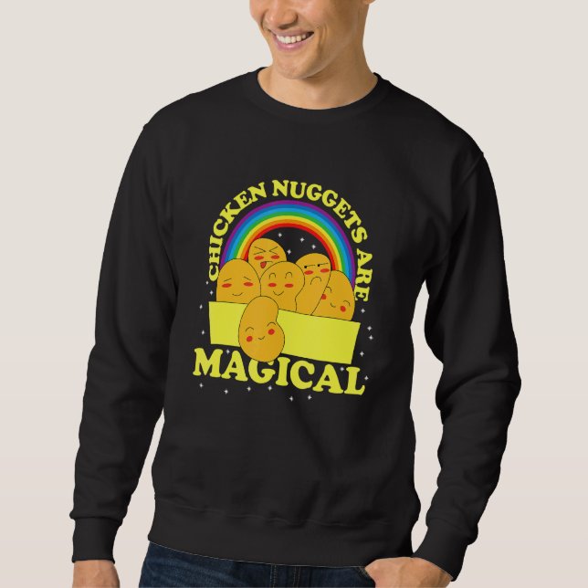 Sudadera Las Nuggets De Pollo Son Mágicas (Anverso)