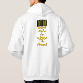 Sudadera Las palabras hacen que el mundo gire