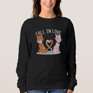 Sudadera Las Parejas Se Enamoran De Gato Su Y Su Tee