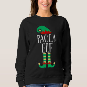Sudadera Las pijamas de Navidad a juego de la familia duend