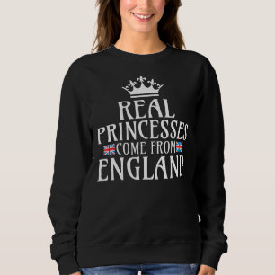 Sudadera Las princesas reales vienen de Inglaterra