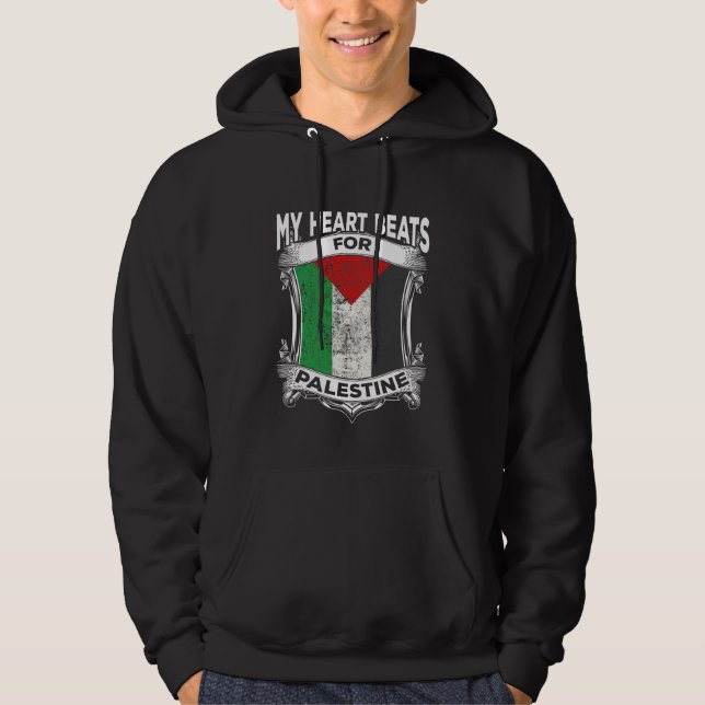 Sudadera Las raíces palestinas de la paz en Gaza (Anverso)