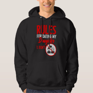 Sudadera Las reglas de citas con el padre de mi hija