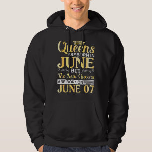 Sudadera Las Reinas Nacen En Junio Y Las Reinas Reales Nace