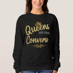 Sudadera Las Reinas Son Del Contrario Tx Texas Funny Home R