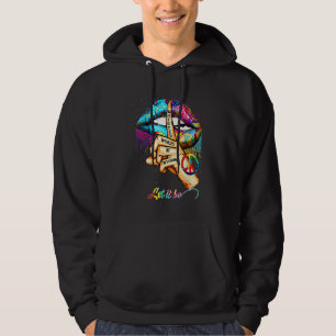 Sudadera Las sabias palabras de sabiduría dejan que la paz 