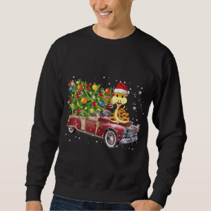 Sudadera Las serpientes montan camiones rojos Árbol de Navi