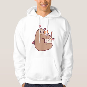 Sudadera Las tragamonedas y los gatos son los mejores amigo