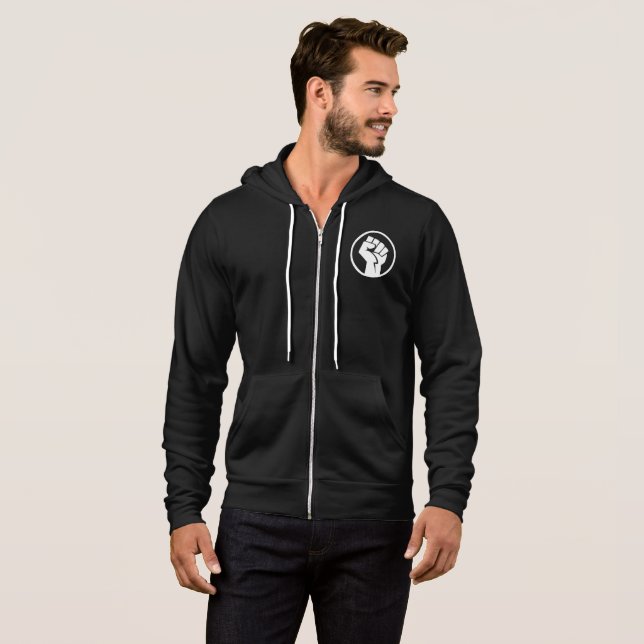 Sudadera Las vidas negras importan (Anverso completo)