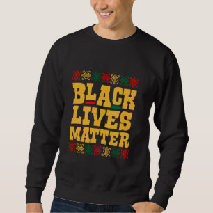 Sudadera Las vidas negras importan, la historia negra norte