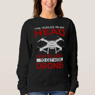 Sudadera Las Voces En Mi Cabeza Siguen Diciéndome Que Obten