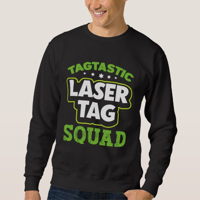 Sudadera Laser Tag Squad  Laser Tag (Anverso)