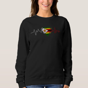Sudadera Latido Zimbabweano Bandera De Zimbabwe Hombre Muje