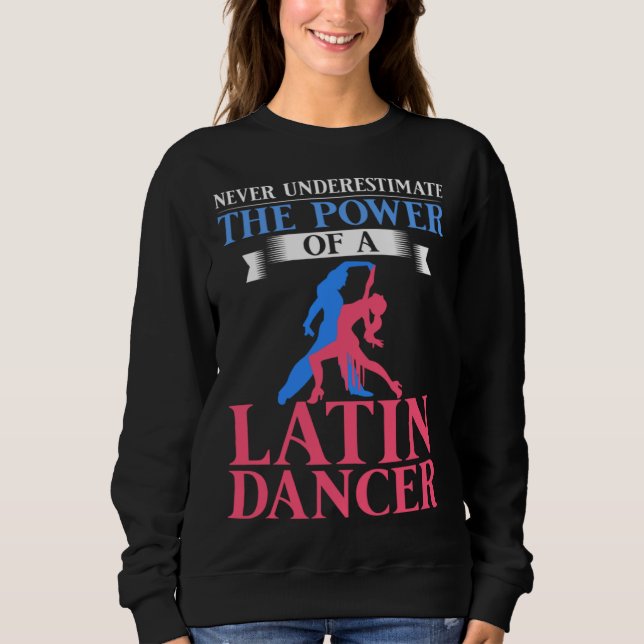 Sudadera Latin Dance Music Shoes Lessons Beginner Workout D (Anverso)