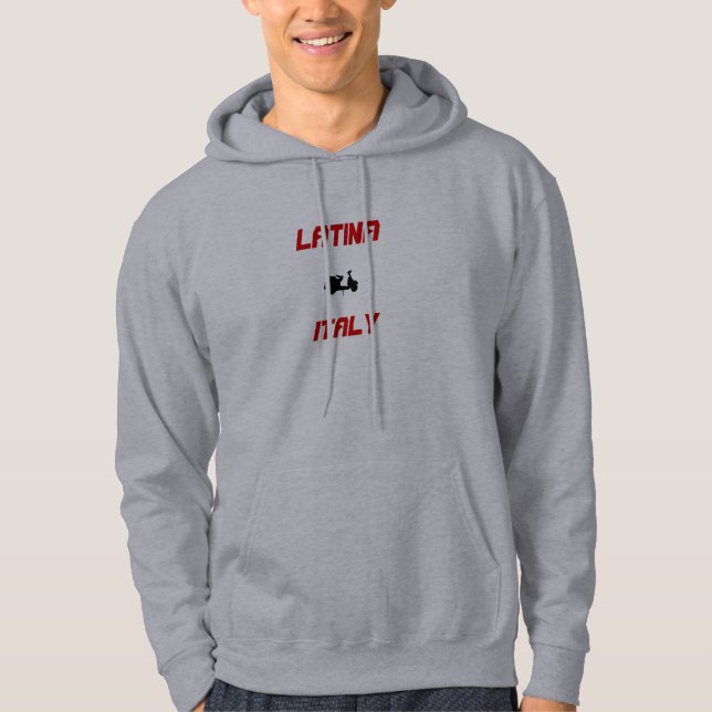 Sudadera Latina, Italia Scooter (Anverso)