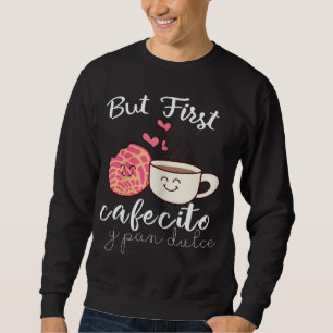 Sudadera Latina Mamá cute café español y Conchas Pun Mam