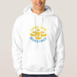 Sudadera Latke Love Never Fries Funny Jewish Hanukkah Gift<br><div class="desc">hanukkah,  jewish,  chanukah,  menorah,  dreidel,  regalo,  cumpleaños,  vacaciones,  latke</div>