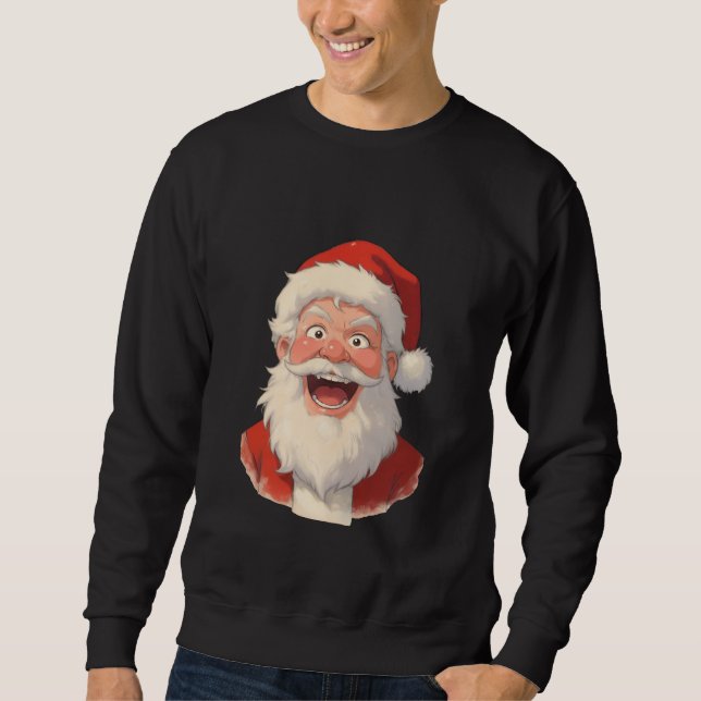 Sudadera Laughing santa (Anverso)