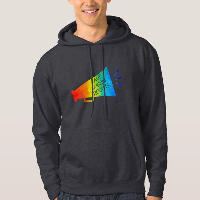 Sudadera Laut gegen Rechts Nr 01 (Anverso)
