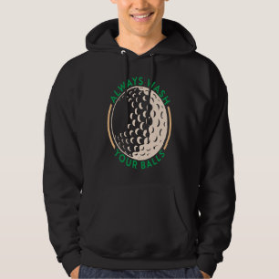 Sudadera Lávese Siempre Sus Bolas Club De Golf
