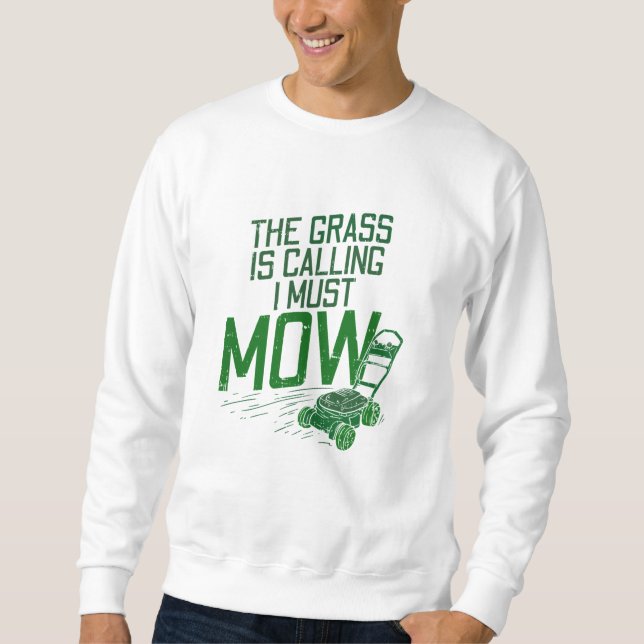 Sudadera Lawn Mowing (Anverso)