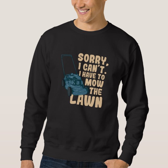 Sudadera Lawn Mowing (Anverso)