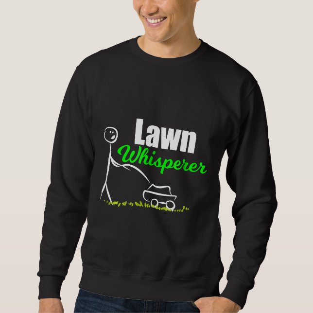 Sudadera Lawn Whisperer Garden Ducha natural (Anverso)